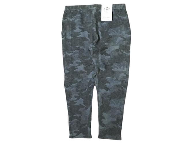 Autre Marque PANTALONI IN COTONE FACILI HONEYCOMB Blu - vista 2