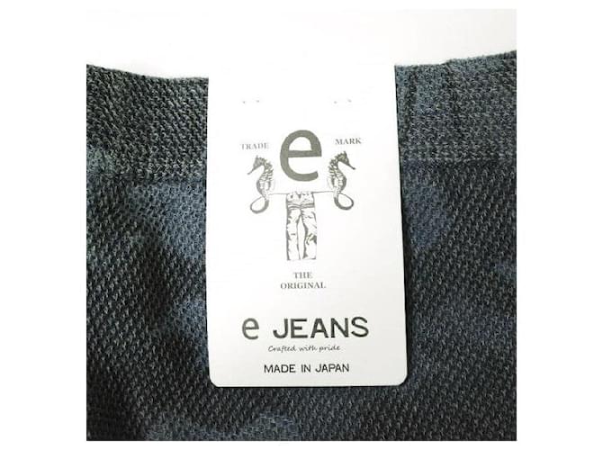 Autre Marque PANTALONI IN COTONE FACILI HONEYCOMB Blu - vista 7