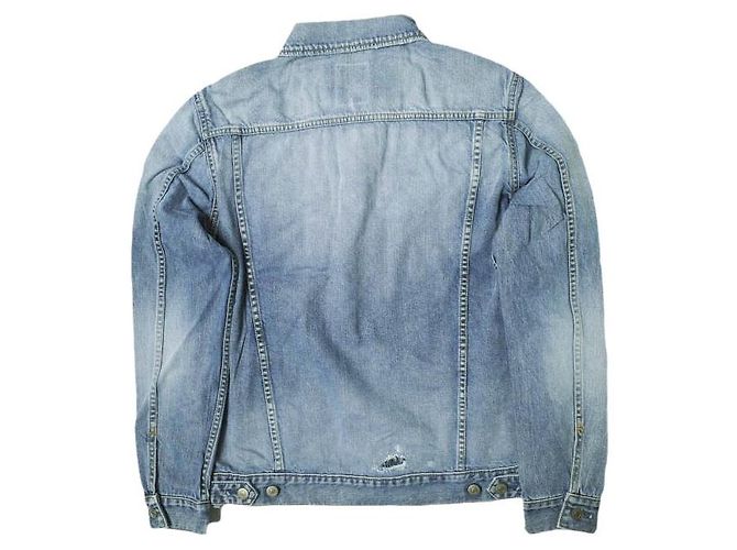 Autre Marque Chaqueta de mezclilla de algodón JEANS 3rd Azul - vista 2