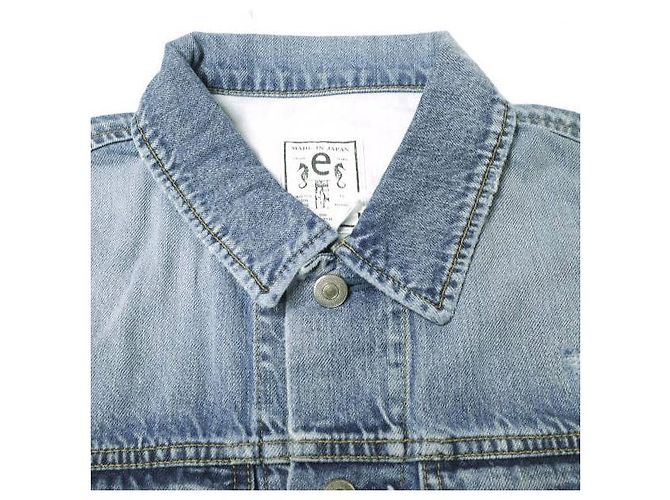 Autre Marque Chaqueta de mezclilla de algodón JEANS 3rd Azul - vista 5