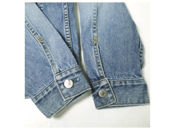 Autre Marque Chaqueta de mezclilla de algodón JEANS 3rd Azul - vista 7