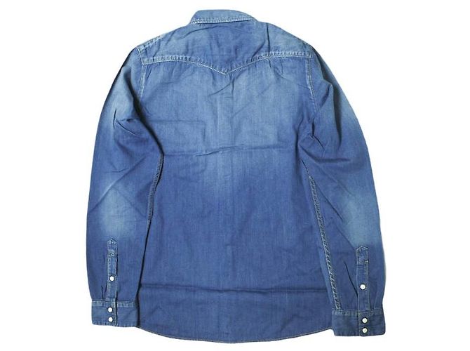 Autre Marque Camisa de denim e JEANS Azul - vista 2