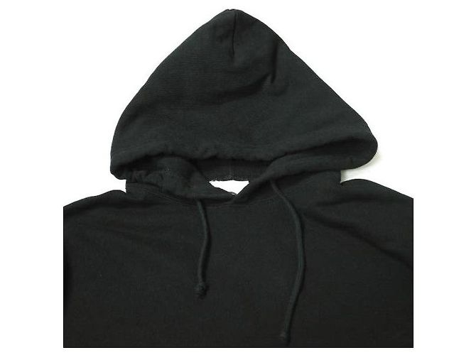 Autre Marque N.HOOLYWOOD ANCHOR INC. HOODIE sudadera con capucha cepillada Negro - vista 4