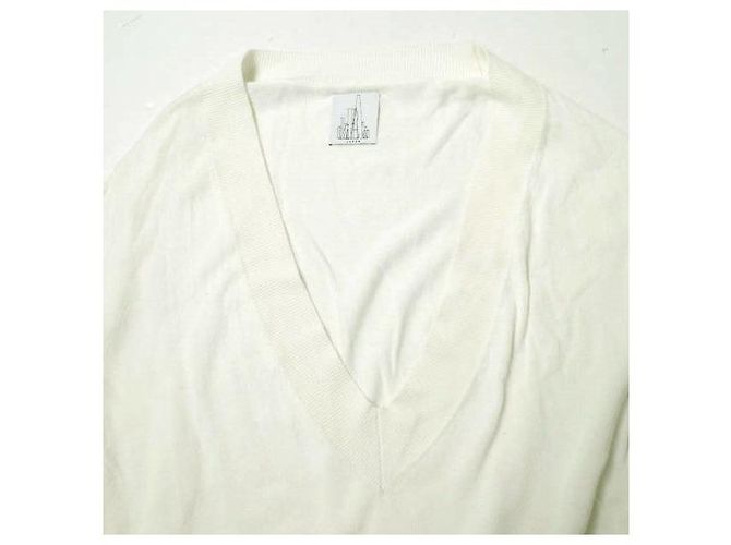 Autre Marque Abito lungo in maglia OKIRAKU Bianco Bianco sporco - vista 5