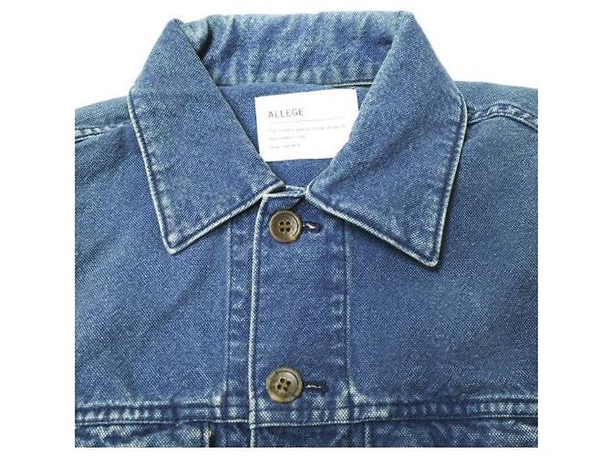 Autre Marque Chaqueta de denim ALLEGE 3ª Azul - vista 4