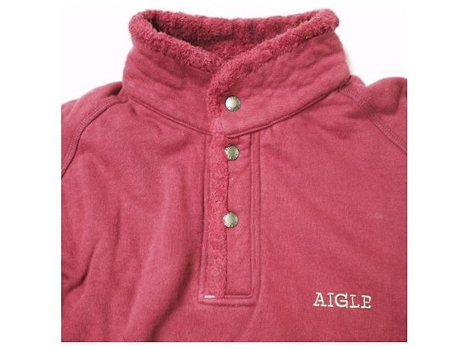 Autre Marque Sudadera de forro polar AIGLE Castaño Burdeos - vista 4