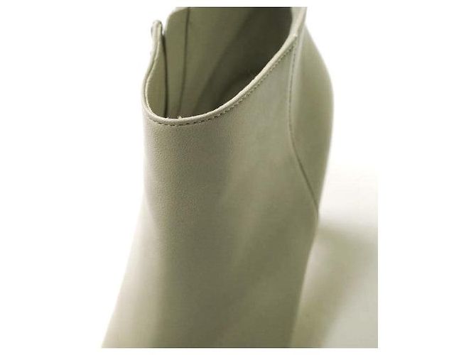 Autre Marque Botines de cuero nappa Gianvito Rossi Beige - vista 6