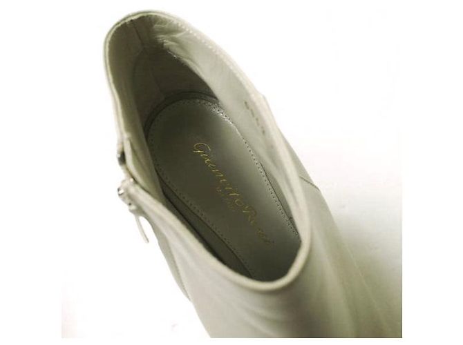 Autre Marque Botines de cuero nappa Gianvito Rossi Beige - vista 8