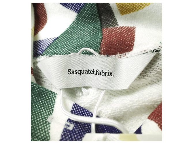 Autre Marque SASQUATCHfabrix Sudadera de algodón FAR EAST AG Blanco - vista 9