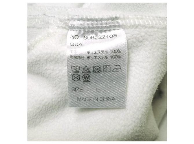 Autre Marque Sudadera de forro polar Danke Schon en mármol Blanco - vista 7