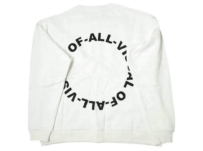 Autre Marque Sudadera de algodón A4 Danke Schon Blanco - vista 2