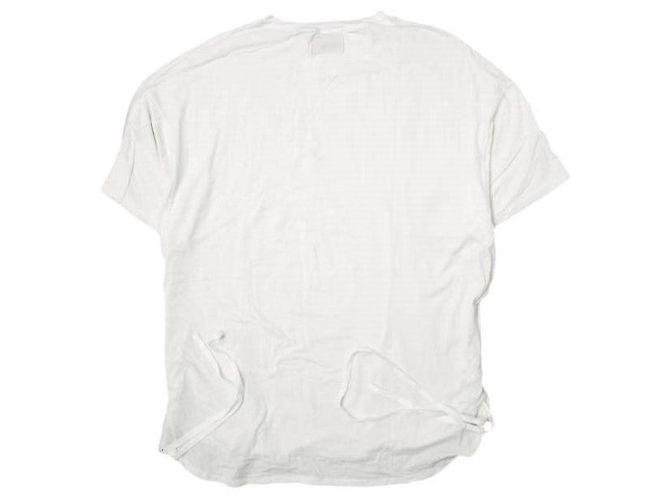 Autre Marque Camiseta oversize de Tencel y algodón Danke Schon Blanco - vista 2