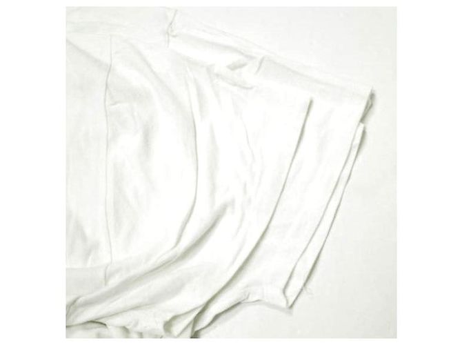 Autre Marque Camiseta oversize de Tencel y algodón Danke Schon Blanco - vista 5