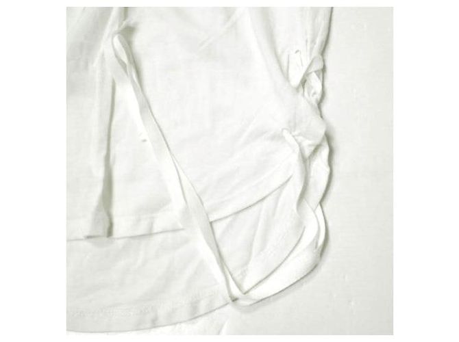 Autre Marque Camiseta oversize de Tencel y algodón Danke Schon Blanco - vista 6