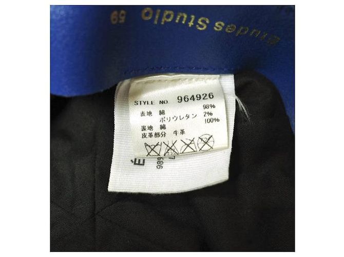 Autre Marque Cappello bucket in cotone twill con logo ricamato Etudes Studios Arancione - vista 9