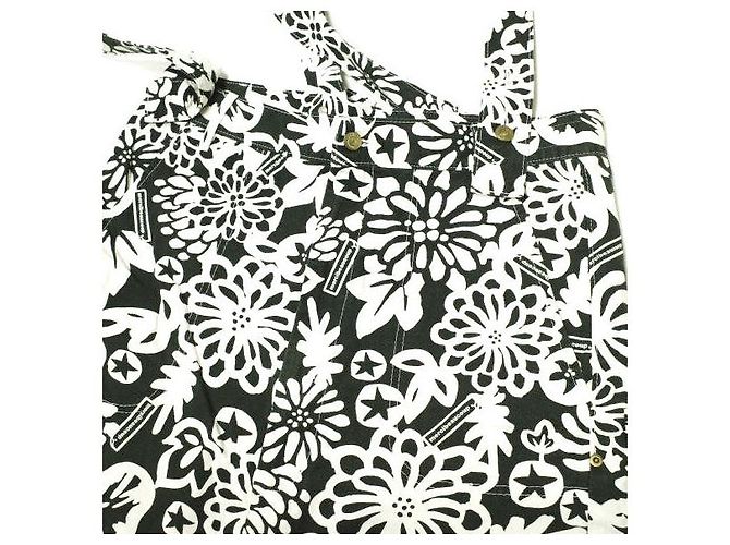 Autre Marque Short de algodão tudo em um Preto Branco - vista 5