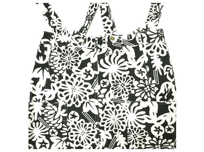 Autre Marque Short de algodão tudo em um Preto Branco - vista 7