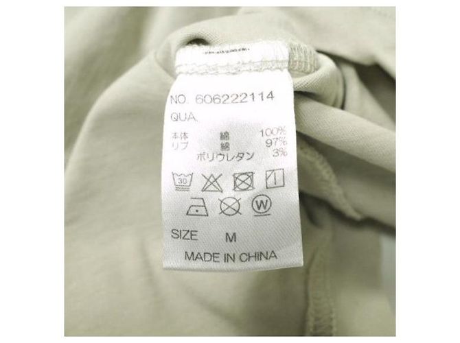 Autre Marque T-shirt a maniche corte in cotone mercerizzato A4A Beige - vista 7