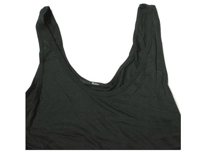 Autre Marque EDITION Modal-Woll-Maxikleid Braun Schwarz - Ansicht 3