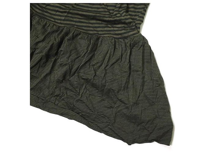 Autre Marque EDITION Modal-Woll-Maxikleid Braun Schwarz - Ansicht 5
