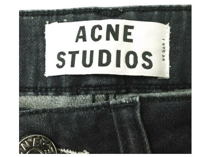 Pantalones de denim NEEDLE ROCCA de Acne Studios Negro - vista 3