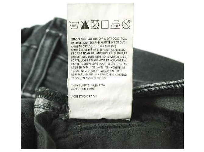 Pantalones de denim NEEDLE ROCCA de Acne Studios Negro - vista 9