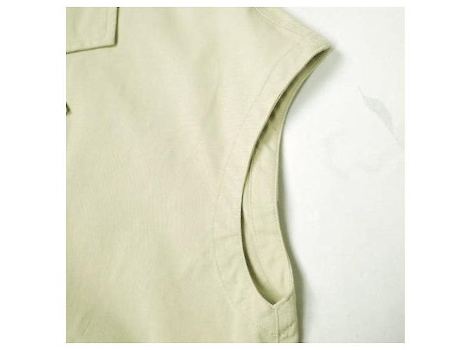 Autre Marque Chaleco Doble Tailored Risley 23SS en Mezcla de Algodón Beige - vista 5