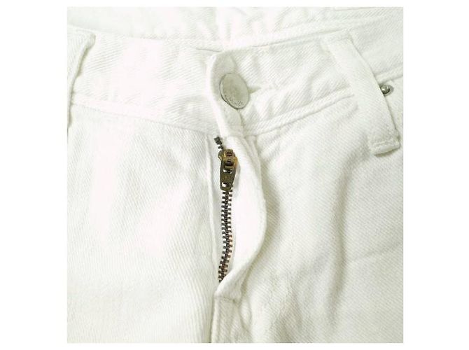 Autre Marque Pantalones de denim blanco Múnich Blanco roto - vista 5