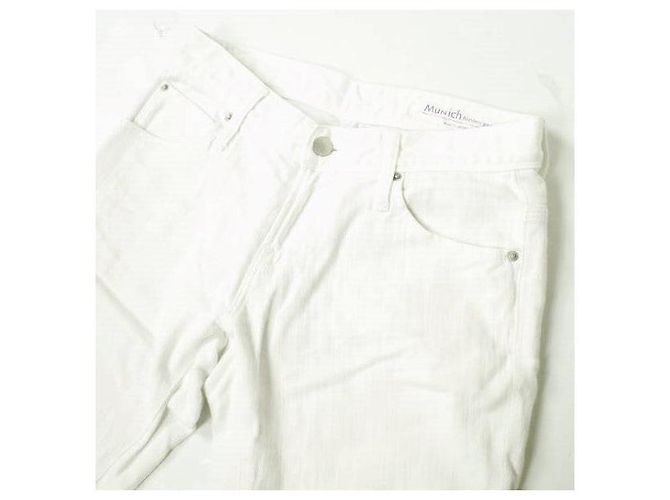 Autre Marque Pantalones de denim blanco Múnich Blanco roto - vista 6