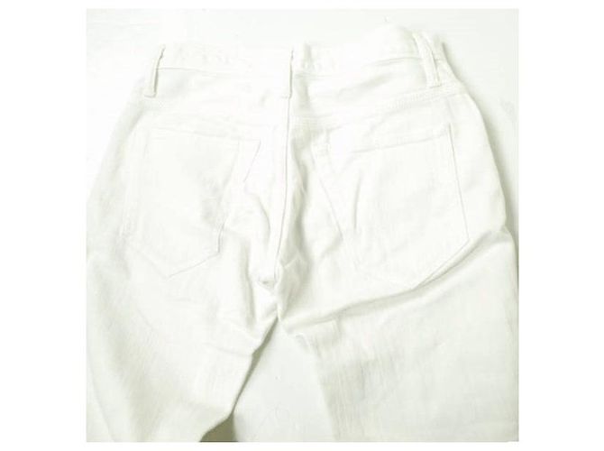 Autre Marque Pantalones de denim blanco Múnich Blanco roto - vista 7