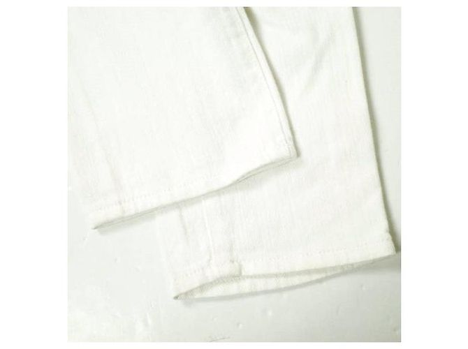Autre Marque Pantalones de denim blanco Múnich Blanco roto - vista 8