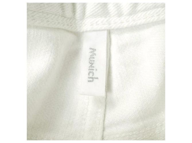 Autre Marque Pantalones de denim blanco Múnich Blanco roto - vista 9