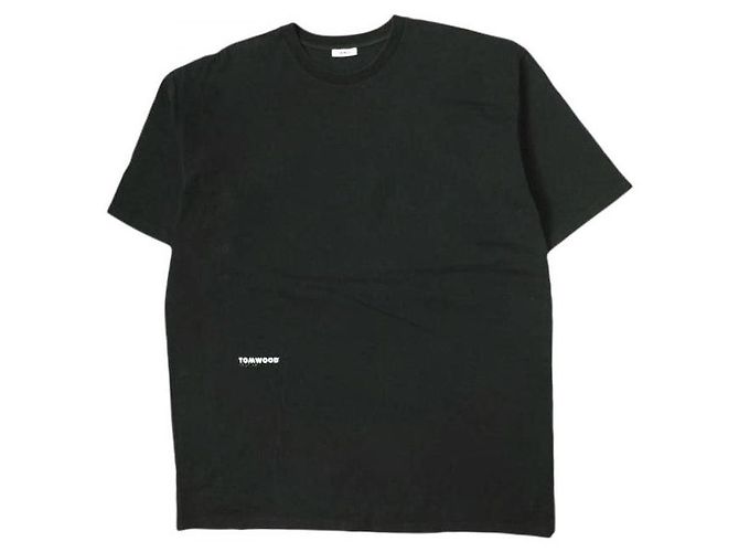 Autre Marque Camiseta TOM WOOD Richter Tee de algodón orgánico Negro - vista 2