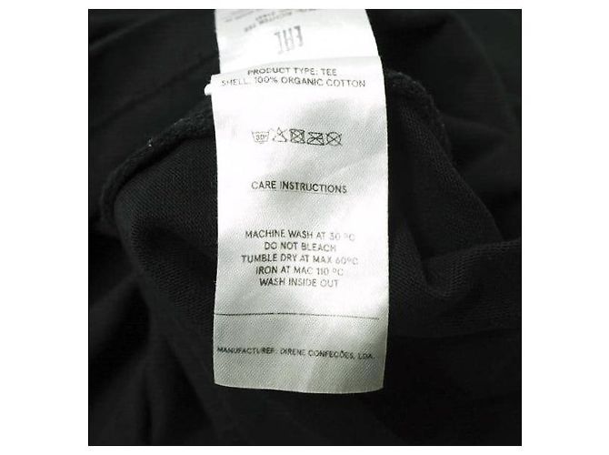 Autre Marque Camiseta TOM WOOD Richter Tee de algodón orgánico Negro - vista 8