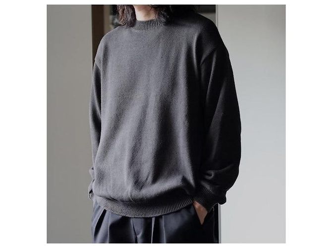 Autre Marque ISSUETHINGS Type67 Maglieria in Cotone Grigio - vista 4