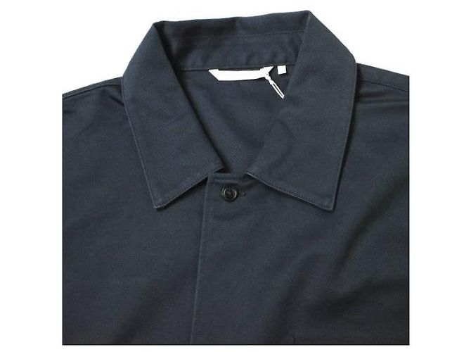Autre Marque GIACCA CAMICIA FARAH IN COTONE Abbigliamento esterno Blu Blu navy - vista 6