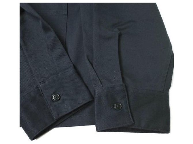 Autre Marque GIACCA CAMICIA FARAH IN COTONE Abbigliamento esterno Blu Blu navy - vista 8