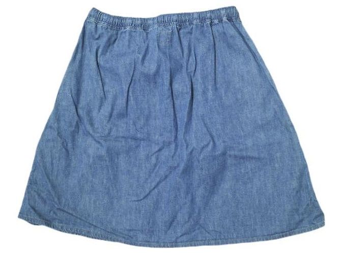 Autre Marque Falda de denim ligero Oslow Azul - vista 2