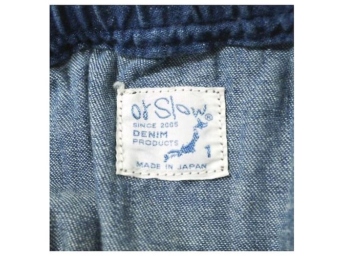 Autre Marque Falda de denim ligero Oslow Azul - vista 5