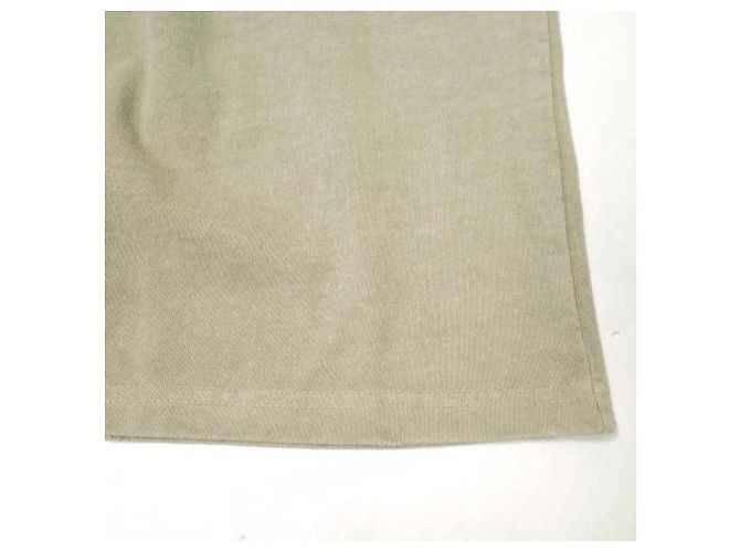Autre Marque Danke Schon Active Dye Logo Cotton Short Sleeve T Shirt Beige - Ansicht 7