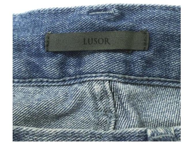 Autre Marque Pantalones de denim LUSOR DESTROY Azul - vista 4