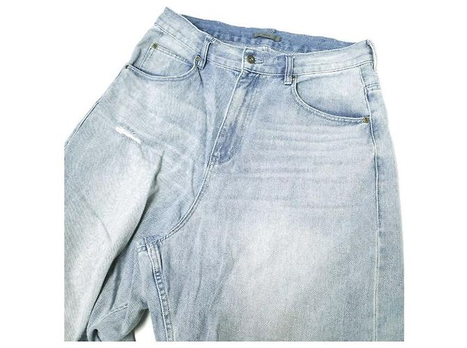 Autre Marque Pantalones de denim LUSOR DESTROY Azul - vista 5
