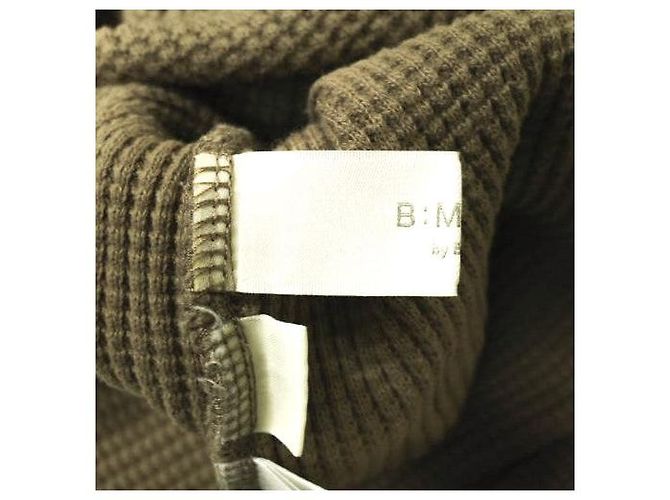 Autre Marque B:MING di BEAMS Top in cotone Henley termico con retro Beige - vista 6
