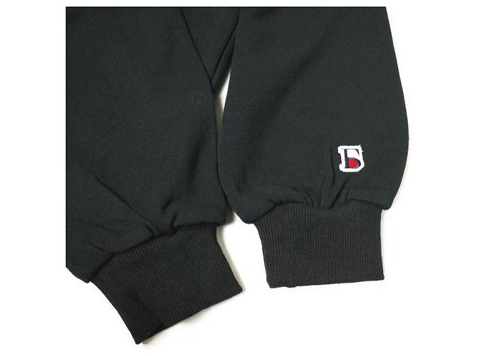 Autre Marque Sudadera de algodón con cuello redondo V-Gusset Danke Schon 24SS Negro - vista 6