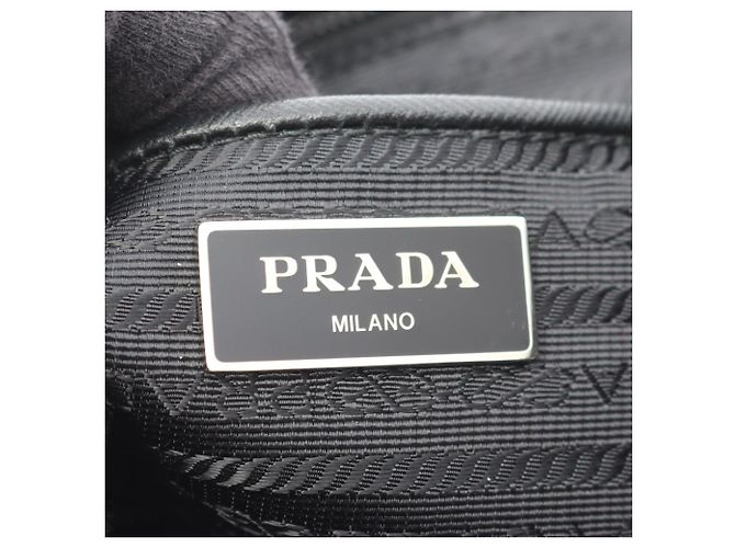 Saffiano Zaino/borsa Prada TESSUTO CAMOUFL Multicolore Verde - vista 4