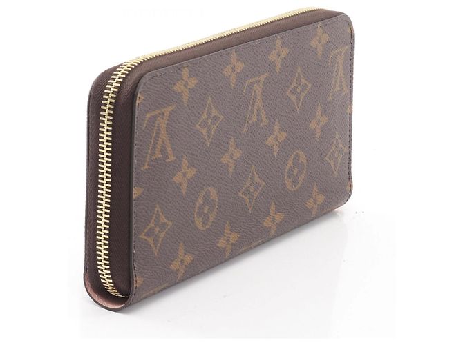 Cartera Zippy Louis Vuitton Castaño Rosa Monograma - vista 2