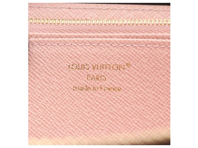 Cartera Zippy Louis Vuitton Castaño Rosa Monograma - vista 4