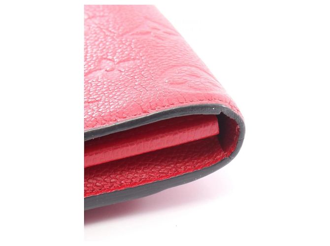 Louis Vuitton Portefeuille Métis Bi-fold Lange Geldbörse Rot - Ansicht 11