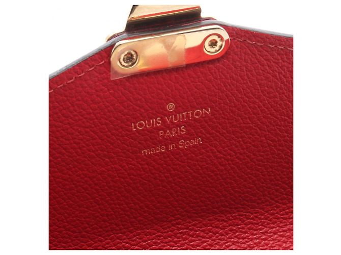 Louis Vuitton Portefeuille Métis Bi-fold Lange Geldbörse Rot - Ansicht 4