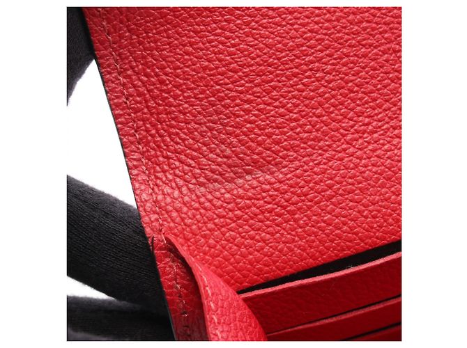 Louis Vuitton Portefeuille Métis Bi-fold Lange Geldbörse Rot - Ansicht 6